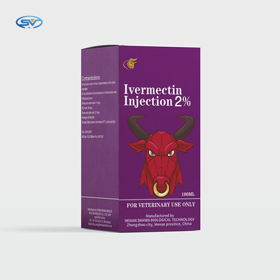 Ivermectin 1٪ تزریقی داروهای تزریقی دامپزشکی برای بز و گاو