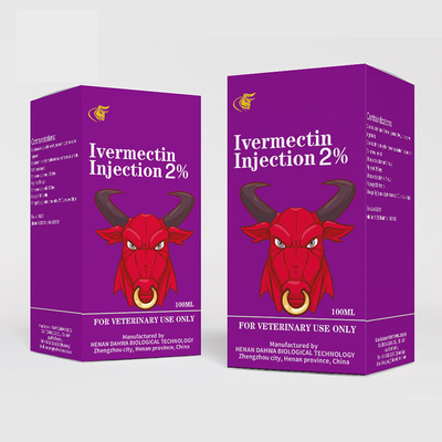 Ivermectin 1٪ تزریقی داروهای تزریقی دامپزشکی برای بز و گاو