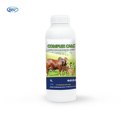 محلول خوراکی دارو مجتمع کلسیم گلوکونات محلول خوراکی برای اسب گاو گوسفند