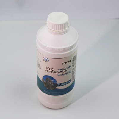 دامپزشکی 10% 20% آنتی بیوتیک Ciprofloxacln HCl محلول خوراکی پزشکی USP BP CP استاندارد