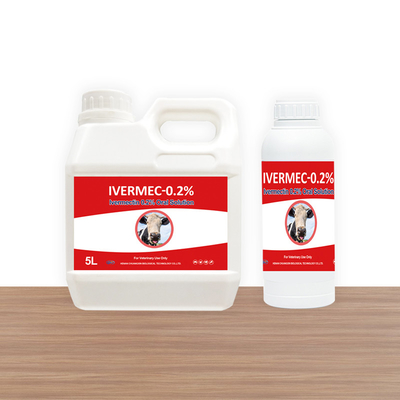 محلول خوراکی دامپزشکی ایورمکتین 0.2% محلول خوراکی برای گاو و گوسفند