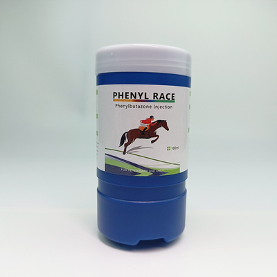 100 میلی لیتر داروهای تزریقی دامپزشکی 18% فنیل بوتازون قابل تزریق برای استفاده اسب